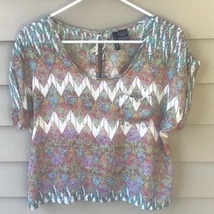 Cute little boho style top by Fire, Los Angeles.